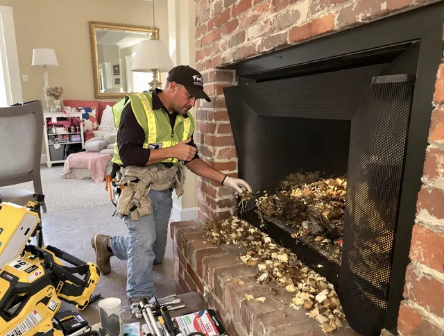 Safe screening installation by Tyngsborough Chimney Sweep in Tyngsborough, MA