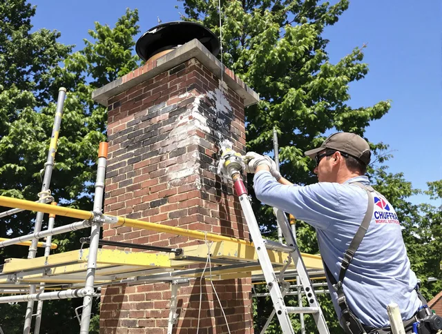 Structural chimney repair by Tyngsborough Chimney Sweep in Tyngsborough, MA